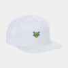 Adult 5-Panel Structured Flat Visor Classic Snapback Cap Thumbnail